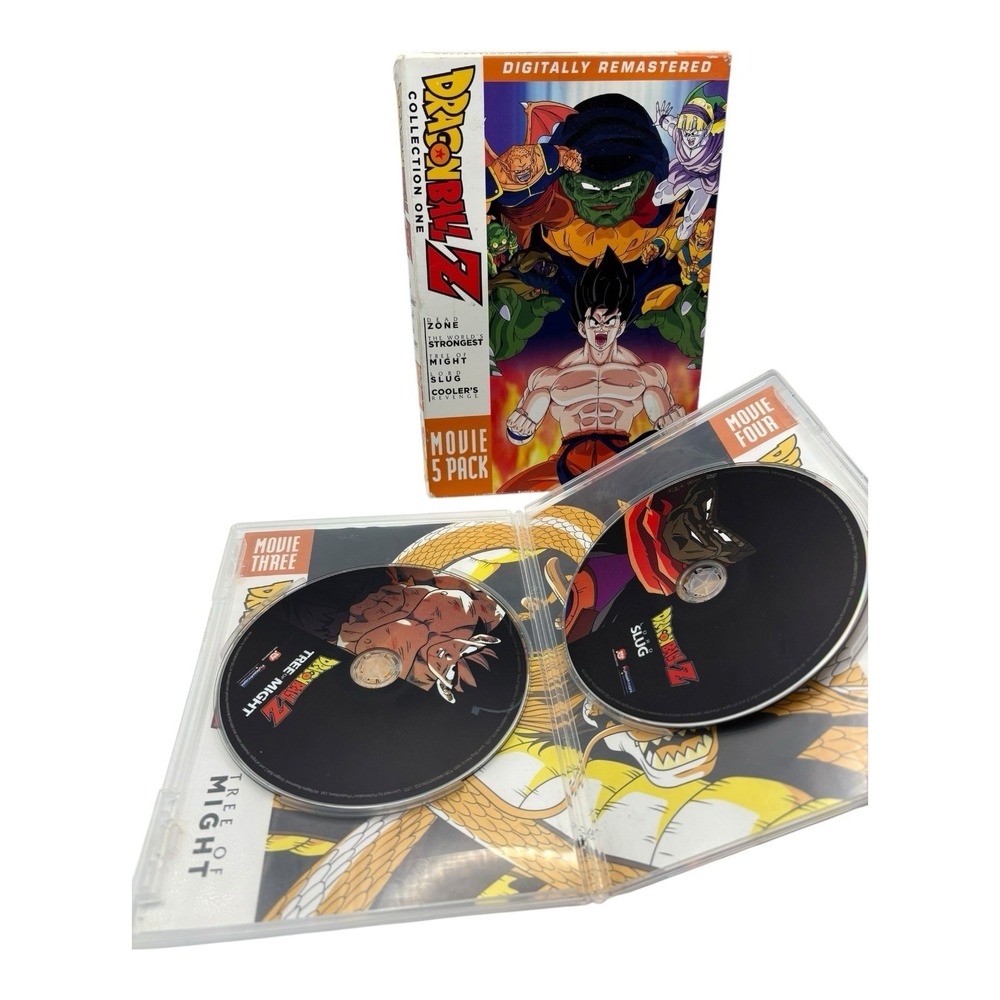 DBZ Movies 1-5 Pack Dragon Ball‎ Z Anime DVD Bundle Digitally Remastered - Picture 3 of 6